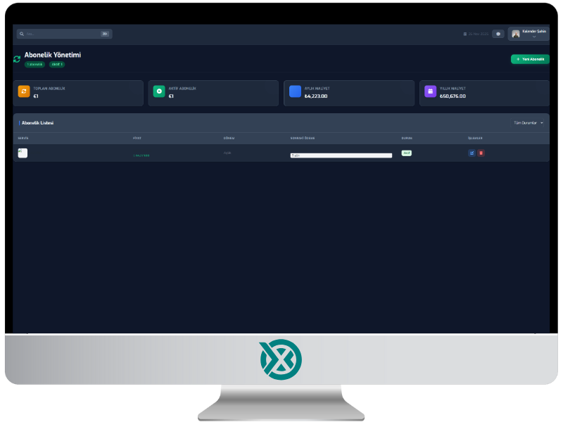 Yazılım Ekran Görüntüsü 1